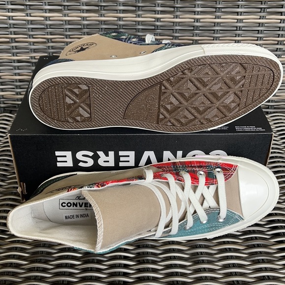 Converse Chuck 70 Hi Tan/Black/Egret MEN`S - Picture 4 of 16